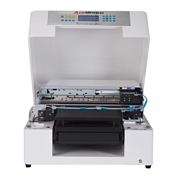 Airwren DTG Flatbed PrinterA3 Format Direct la Îmbrăcăminte T-shirt, Mașini de Imprimare Cu Cerneală Albă Pentru Haine Negre Și Albe