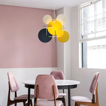DIY Creative de Îmbinare Colorat Cameră Copii Lampi Living Modern Restaurant Dormitor Model de Camera Lampă Becuri cu LED-uri AC