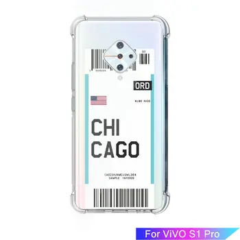 Easybyz bilet de avion codul de telefon acoperă pentru vivos1pro caz de telefon Chicago, în statele UNITE ale americii Pentru VIVO S1 caz tpu Londra, în marea BRITANIE Murdăria rezistentă la