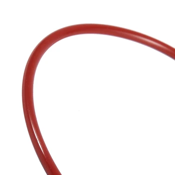 Silicon rosu Oana Inel de Etanșări de Arbore de 110mm x 104mm x 3.5 mm