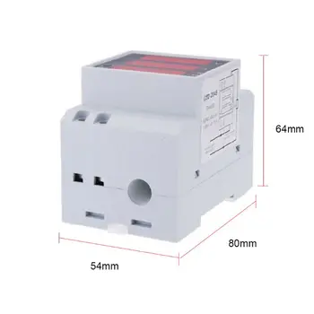 Șină Din multifuncțional Digital Metru Ampermetru Voltmetru LED Amp Tensiune de Alimentare Curent Monitoriza AC 80-300V 200-450V 2 Tip