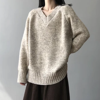4 pulover de culoare pulover 2020 Toamna/iarna noi coreea de Sud pierde V-gât pulover pulover pulover pulover pulover pulover bluza