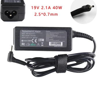 19V-2.1 a 40W 2.5*0.7 mm AC Adaptor Încărcător de Alimentare Pentru Asus Eee EeePC X101CH T101H Netbook