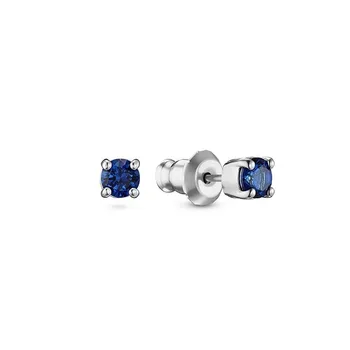 2020 SWA Moda Bijuterii de Înaltă Calitate Austriacă Simplu Albastru Închis, Rotund Colier de Cristal Set Cadou Romantic pentru Femei