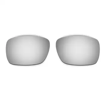 HKUCO Pentru Turbina Înlocuire ochelari de Soare cu Lentile Polarizate 2 Perechi - Negru&Argintiu