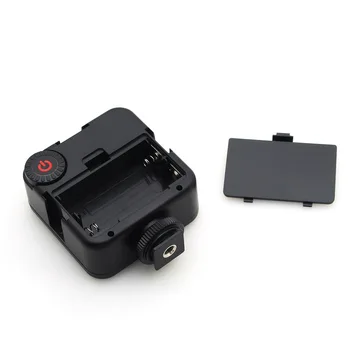 W49 Mini-Blocare Camera LED Panou Lumina Camera Video de Iluminat Cu Shoe Mount Adaptor pentru Canon Nikon Sony DSLR