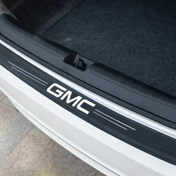 Portbagaj Bara Spate din Fibra de Carbon Autocolant pentru Mustang GMC Logo-ul