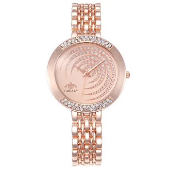 Ceasuri femei Aliaj de Oțel cu Ochiuri Set Curea de Diamant Britanic Ceas de Lux Elegant Doamnelor Ceas часы женские часы женские наручные