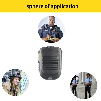 Walkie-Talkie Bluetooth Mână Microfonul în Mână Radio Motorola Cu 2pin Jack pentru Căști Microfon Potrivit Pentru Zello ASV