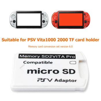 Original Version 6.0 SD2VITA Pentru PS Vita de Memorie TF Card pentru PSVita Carte de Joc PSV 1000/2000 Adaptor 3.65 Sistem SD card Micro-SD