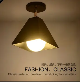 Nordic creative lampă de tavan personalitate din fier forjat CONDUS culoar, coridor lumini lumini pridvor minimalist modern, lămpi de tavan