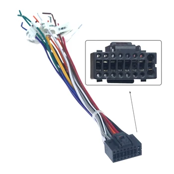 Auto Conector de Sârmă Accesorii Auto Cablu Universal de Putere Cabluri pentru 1din sau 2din BT Radio GPS HD Player Multimedia Electronice
