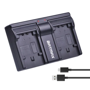 2 buc 4500mAh NP-FH100 NP-FH100 Baterie + Dual USB Incarcator pentru Sony DCR-SX40 SX40R SX41 HDR-CX105 FH90 FH70 FH60 FH40 FH30 FP50
