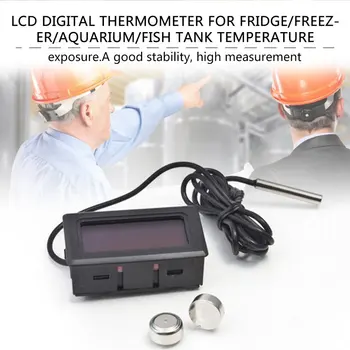 Profesionale Electronic Portabil cu Ecran LCD Digital Termometru pentru Frigider/Congelator/Acvariu/REZERVOR de PEȘTE Temperatura