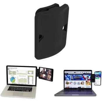 Partea de Montare Clip pentru Dual Monitor, Dual Display iPad Monitorul de Montare și Tablet Suport de Montare pentru Laptop (Pachet de 2)