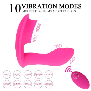 Vibrator portabil Clitoris, punctul G Stimulator de Control de la Distanță Penis artificial Jucarii pentru Femei Clitoris Vagin Masaj Masturbari sex Feminin