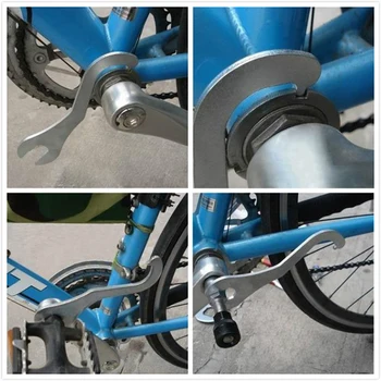 Bicicleta de munte pedalier Remover Pedala Cheie BB Coada Cârlig Cheia de 15-16mm Accesorii pentru Biciclete Biciclete Instrumente de Reparare