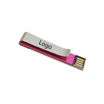 Noutatea Termina Marcajul Mini disc U Logo-ul Personalizat Clip Pen Drive de 4 gb 6GB 16GB 32GB 64GB Flash Capacitatea Reală Personalizate logo-ul de Metal