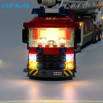Lightaling Lumină Led-uri Kit Pentru 60216 ORAȘ Seria Centru de Pompieri