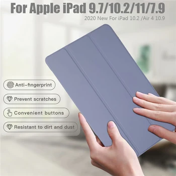 2020 Nou Pentru iPad 10.2 2020 2019 Pentru iPad 5 6 7 8 Air 1 Aer 2-a 7-a 8-a Generație Cover pentru iPad Air 4 10.9 2020 Pro 11 5 4 Mini