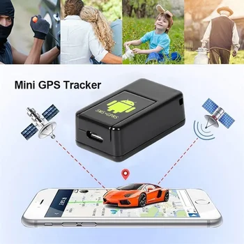 Trackers GPS Copii GF08 Camera Universal Activat Mini Remote Localizare Voce Antilost Timp Real GSM/GPRS Ascultare