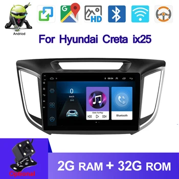 2DIN 10.1 inch Android 9.1 Radio Auto GPS Stereo Video Player pentru 2018 Hyundai IX25 CRETA Android 10 Car Multimedia player