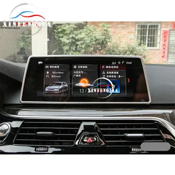 Pentru BMW Seria 5 6GT G32 G30 17-19 Albastru, Roșu, Argintiu, ABS Centrul de Navigare GPS Cadru Trim