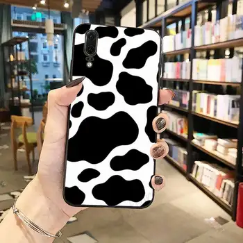 Vaca de culoare de imprimare model animal Cazul în care Telefonul Pentru Huawei honor Amice P 10 20 30 40 Pro 10i 9 10 20 8 x Lite