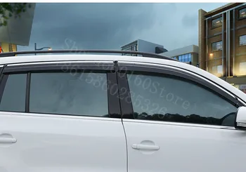4buc Set 2007-2020 OEM Pentru Hyundai IX25 IX45 otel Inoxidabil geam Vizorul Nuanta de Aerisire Vânt Ploaie Deflector Paznici Acoperi