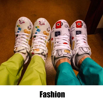 Femei Adidași Platforme Retro Floral Craniu De Design Casual Vulcaniza Pantofi Pentru Fete De Moda 2020 Primavara Încălțăminte Zapato Mujer