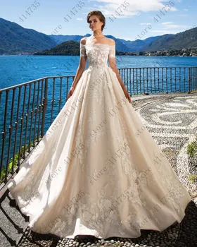Kvlaycici Elegant rochie de mireasa sirena 2019 vestidos noiva 2-20w cu margele rochie de mireasa de lux robe de mariee