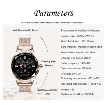 Doamna de moda Ceas Inteligent Rata de Inima Somn Tracker de Fitness Impermeabil Pedometru Smartwatch Pentru xiaomi Android IOS Telefon