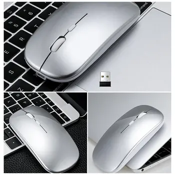 Wireless de 2,4 GHz fără Fir, Mouse Optic Scroll Pentru PC, Laptop + USB Reîncărcabilă Și Durabil Mouse-ul fără Fir