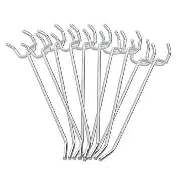 50 Bucata Pegboard Cârlige și Organizator Sortiment,Cârlig de Metal Pegboard,Peg Încuietori pentru Instrumente de Organizare