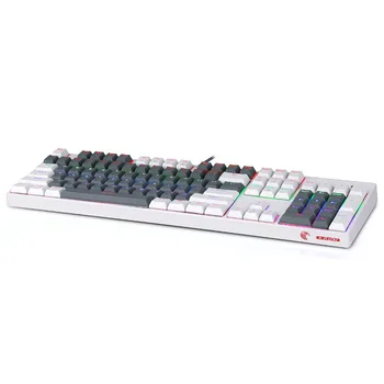 LED Mechanical Keyboard Culoare de Contrast Tactile Clicky Blue Switch-uri Anti-Ghosting USB Cablu Gamer Tastatură pentru dota 2, lol, X8100