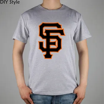 SF GIANTS Baseball T-shirt bumbac Lycra sus 10978 de Moda de Brand t camasa barbati nou DIY de înaltă calitate