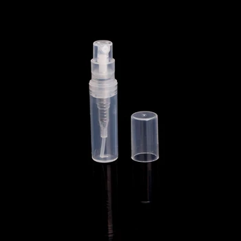 2ml Mici de Plastic de Parfum Spray Sticle Goale Containere Cosmetice Sticla cu Pulverizator