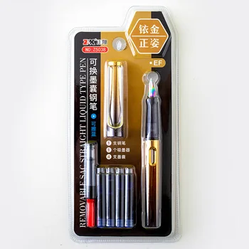 Noul Stilou cu Peniță EF Frumos Colorate Textura Excelent Scris de Copii de școală corectarea Posturii pen