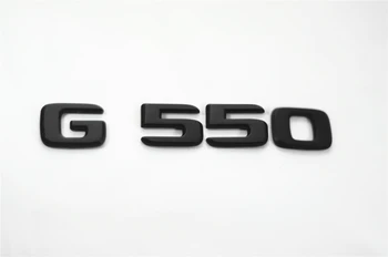 Emblema, Insigna Negru Mat Decal Portbagaj Spate ABS pentru Mercedes Benz G55 G550 G65 G500d G63 G500 G400 Masina de Decorare Autocolant