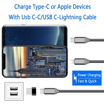 Tip C Adaptor USB de C de sex Feminin La USB2.0 Masculin Convertor de Tip C Cablu OTG Pentru Samsung Galaxy S20 S9 S10 Huawei P40 Adaptor Telefon
