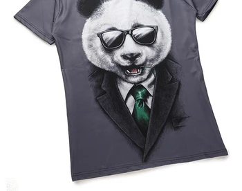 Domnul 1991INC 2018 Nou 3D T shirt Print Amuzant Rece Panda 3d de Vara T-shirt Streetwear Tricouri Tricou Topuri