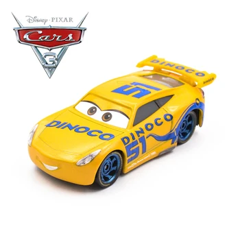 1:55 Disney Pixar Cars 3 Toys Fulger McQueen Camion Mack Strom Jackson Curz Turnat Sub Presiune, Metal Modle Cifre Jucarii Si Cadouri Pentru Băiat Copil