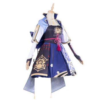 Genshin Impact Kamisato Ayaka Cosplay Costum Joc Petrecere De Halloween Costum Rochie Femei Personaliza Uniformă