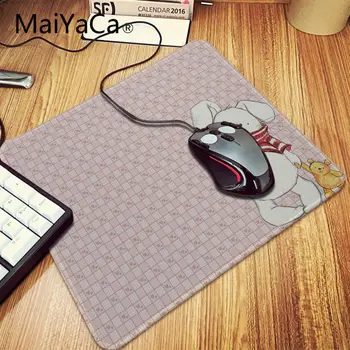 MaiYaCa Noi copiilor fata de animale Drăguț Urs iepure model de Laptop Gaming mouse Pad din Cauciuc Moale Profesionale anime Mouse Pad