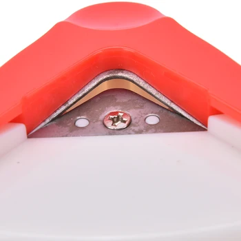 1 X R5 Dimensiune Manual Corner Cutter Rotund De Colț Mașină De Tăiere De Tăiere A Hârtiei Foto Pumn Roșu , Galben , Albastru
