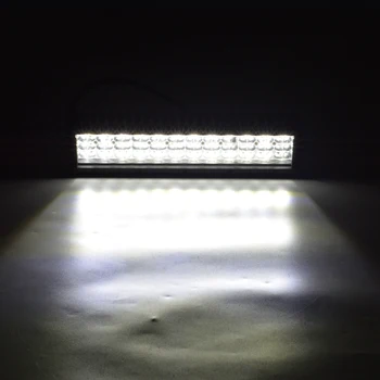 144W Car LED Lumina de Lucru RGB Atmosfera Lampă cu LED-uri de Lumină de Inundații Bar de Conducere de Ceață Lampa de 12V 24V pentru SUV Off-Road Camion