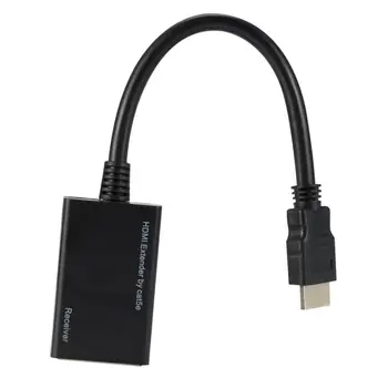 K HDMI Extender-ului Să RJ45 CAT5e CAT6 Converter 1080P LAN Ethernet Adaptor de Rețea Repetor