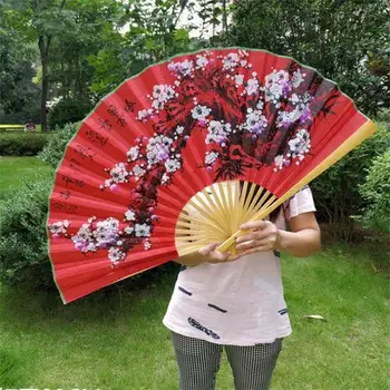 Agățat fan decorative fan stil Chinezesc ambarcațiunile de pânză de mătase fan mare fan pliere living c