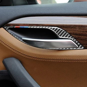 De înaltă Calitate Nou Mânerului Exterior al Portierei Auto Interior Usa Maner Castron Cadru Garnitura pentru BMW X1 E84 11-15 Tricolor Dungi