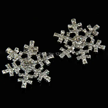 Crăciun zăpadă de flori butonul de nunta Tiara Crystal Crown Princess Fete de păr, rochie, pantofi, accesorii 200pcs/lot